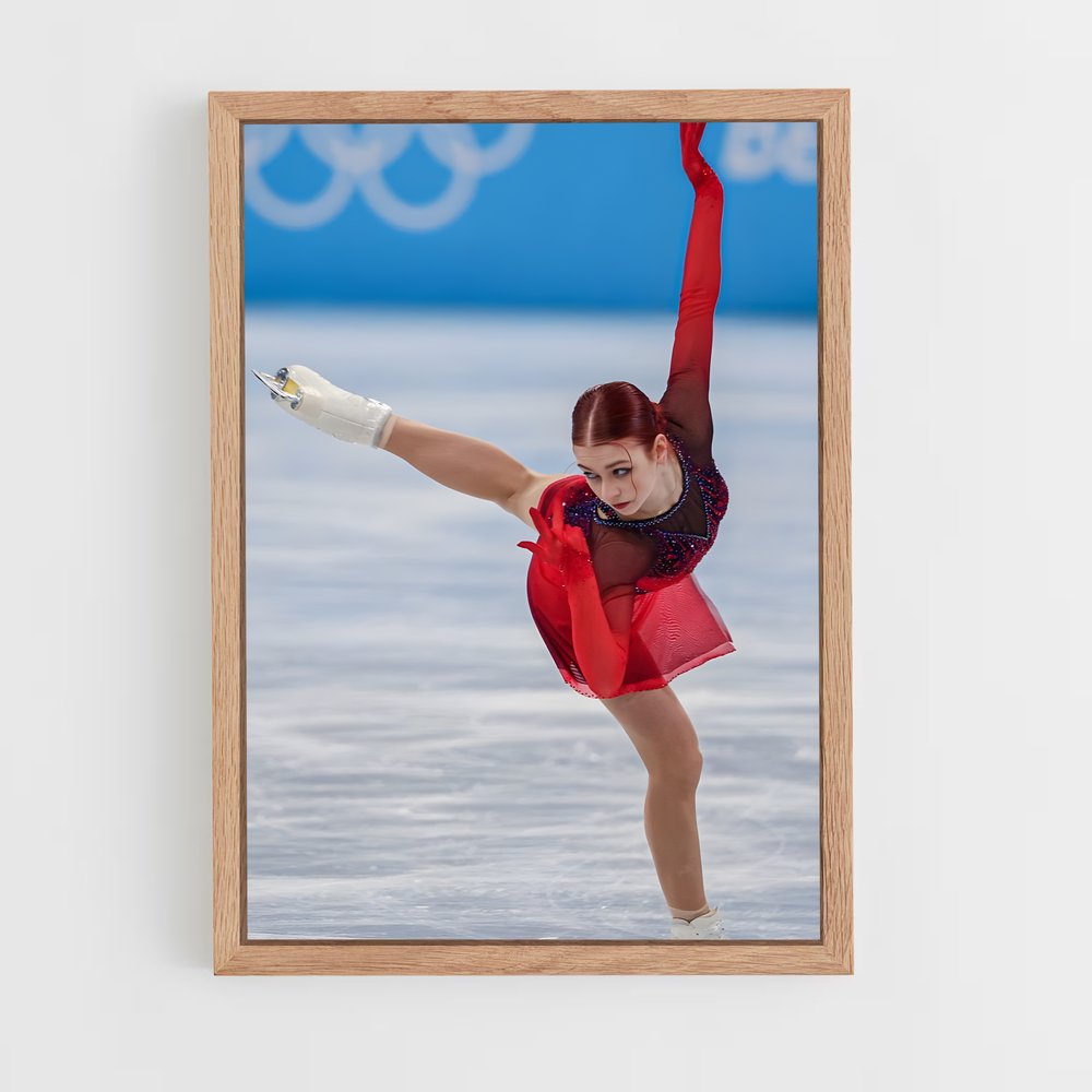Poster Danse des Glaces – affiche Jeux Olympiques (vue 4)